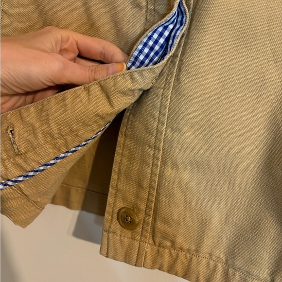 NWT Vineyard Vines cropped khaki jacket - Picture 4 of 10